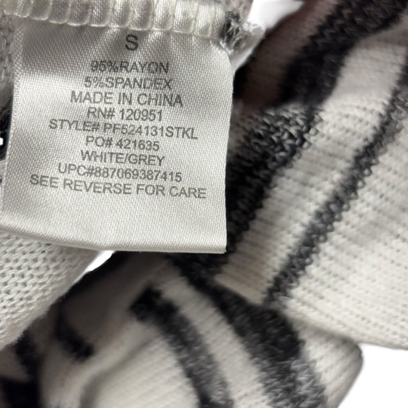 Pink Republic | Striped Long Sleeve Tunic Top | Small - Picture 6 of 8